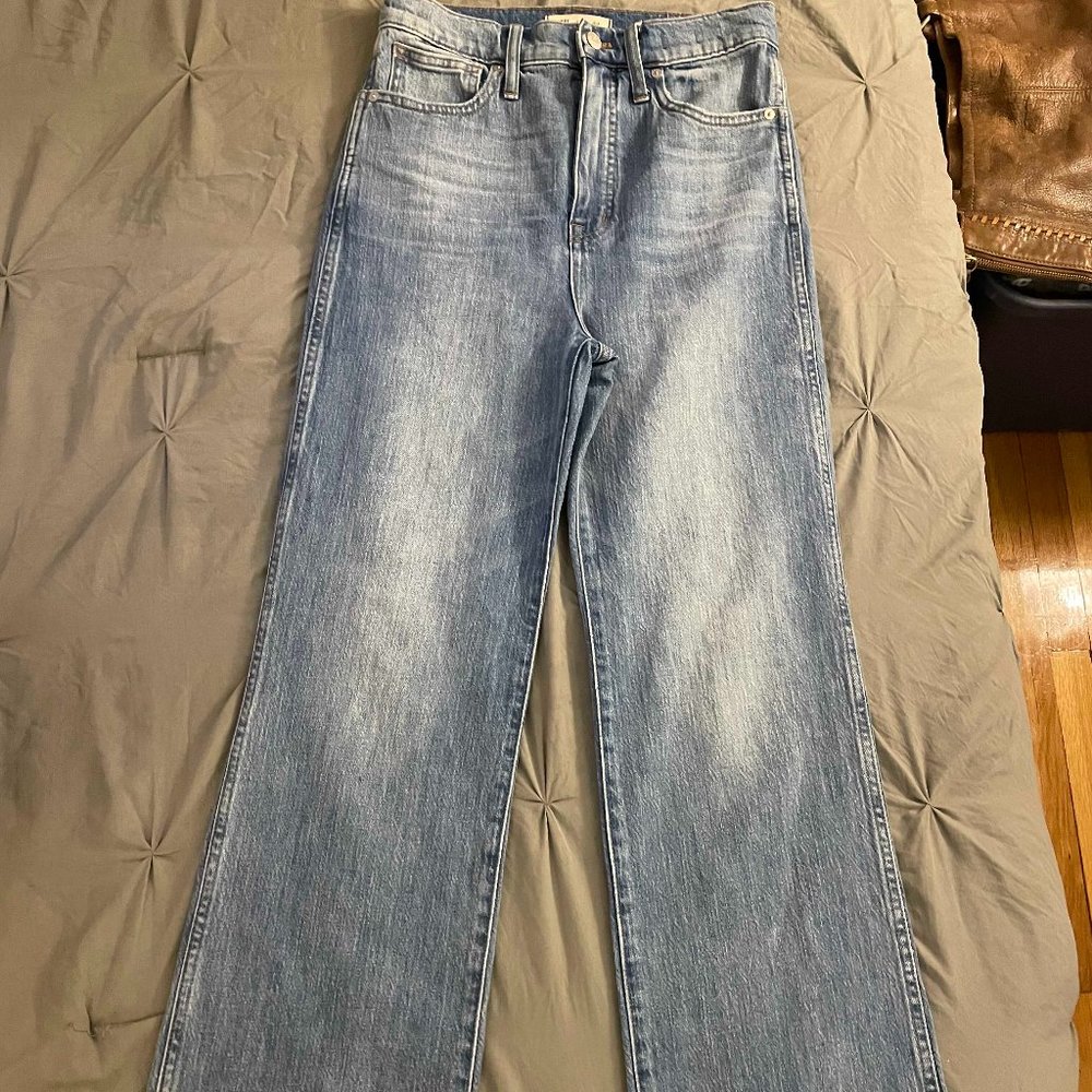 Madewell 11" High-Rise Flare Jean, Women's Size 28 (US)